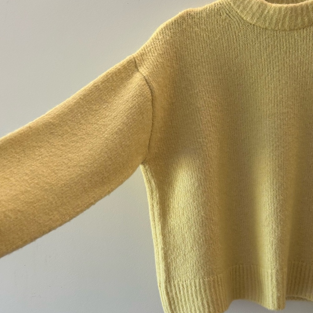 ZARA | Women’s Yellow Sweater (sizeS) - Picture 6 of 7